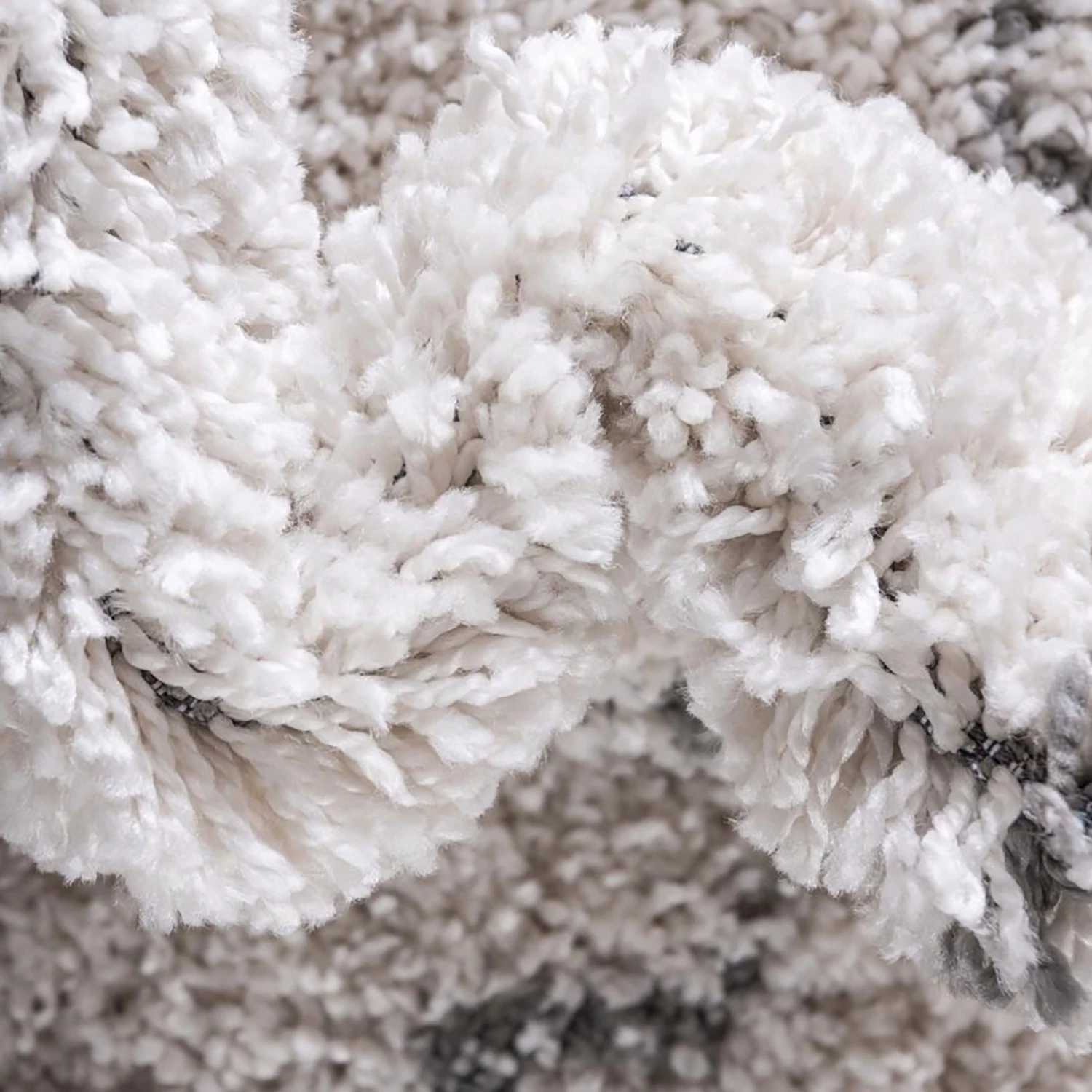 Top Square Tapis Temara Shag IV - Polypropylène / Envers : - Crème - 120 x 185 cm 4 Top Square Tapis Temara Shag IV - Polypropylène / Envers : - Crème - 120 x 185 cm – Image 2