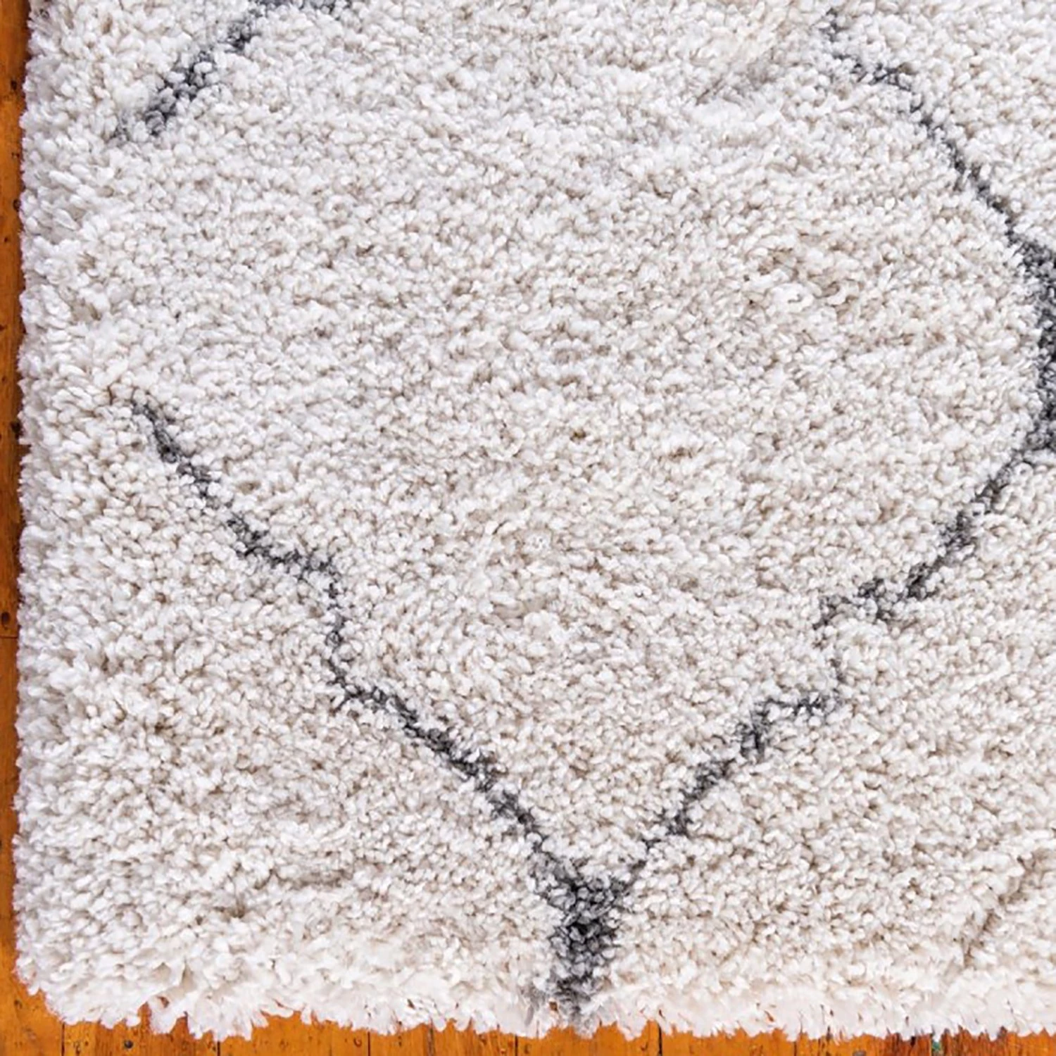 Top Square Tapis Temara Shag IV - Polypropylène / Envers : - Crème - 120 x 185 cm 7 Top Square Tapis Temara Shag IV - Polypropylène / Envers : - Crème - 120 x 185 cm – Image 5