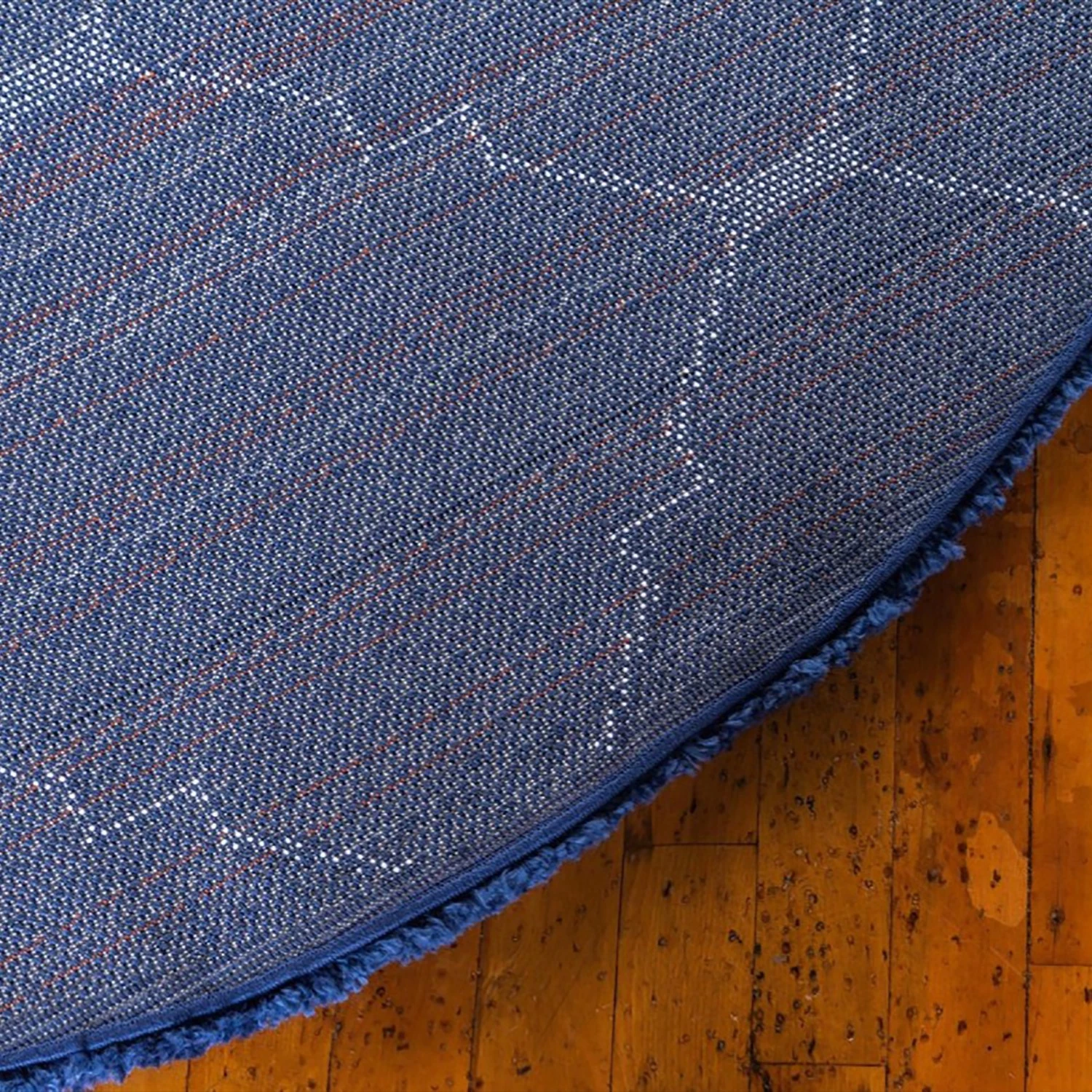 Top Square Tapis Temara Shag X - Polypropylène / Envers : - Bleu marine 4 Top Square Tapis Temara Shag X - Polypropylène / Envers : - Bleu marine – Image 2