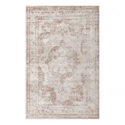 Top Square Tapis Sonya I - Polypropylène / Envers : - Marron clair - 150 x 245 cm