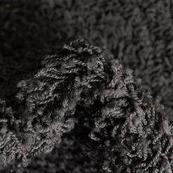 Top Square Tapis épais Shaggy Shag I - Polypropylène - Gris foncé - 185 x 275 cm -Tapis Soldes Boutique 1000285076 210819 14423704519 DETAILS P000000001000285076