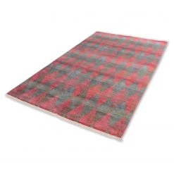 Schöner Wohnen Kollektion Tapis Mystik X - Polyester - Rouge / Vert - 70 x 140 cm -Tapis Soldes Boutique 1000285657 210818 08353800016 DETAILS P000000001000285657