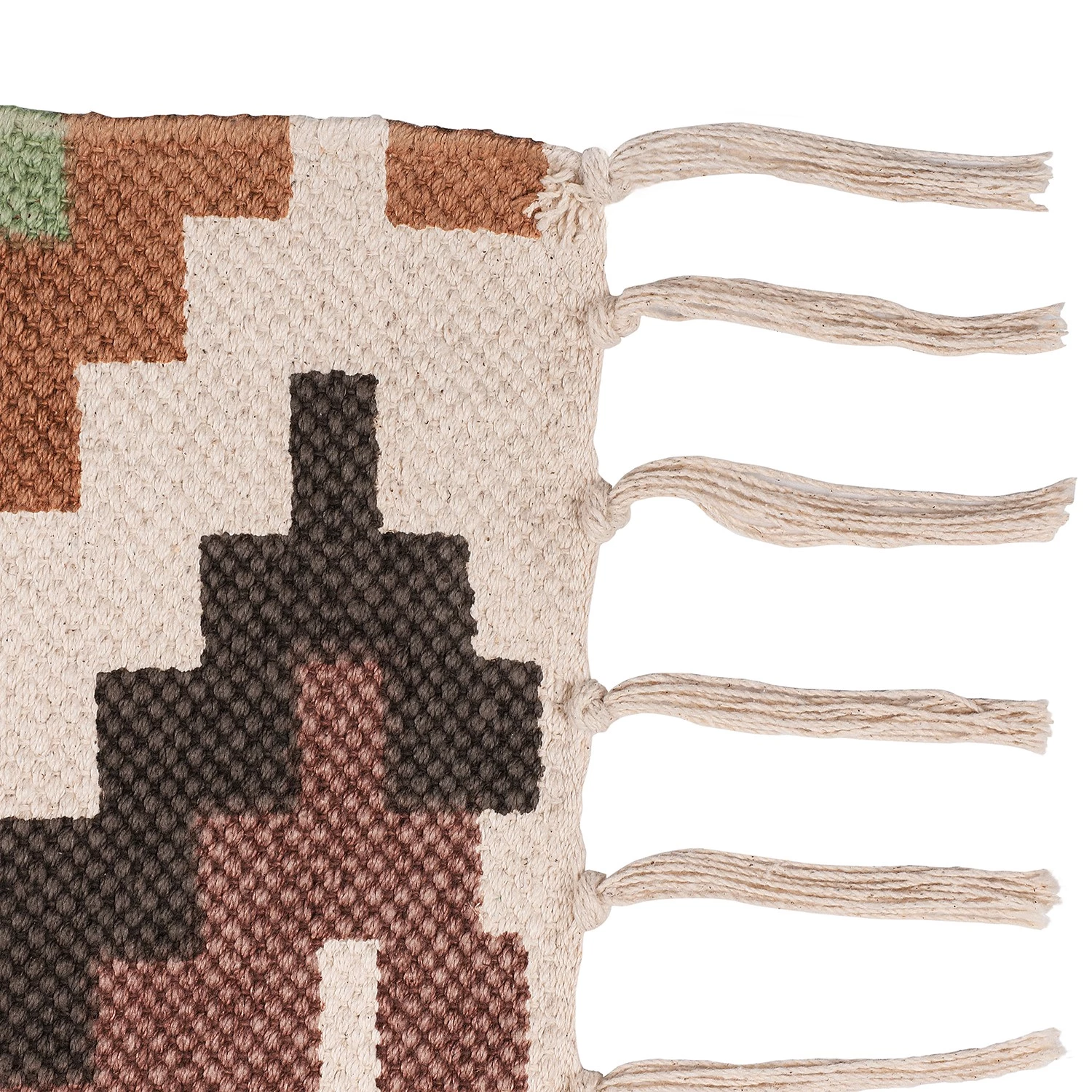 Top Square Tapis de couloir Lohals - Coton - Multicolore 5 Top Square Tapis de couloir Lohals - Coton - Multicolore – Image 3