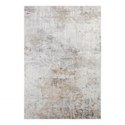 ELLE DECORATION Tapis Chameis - Viscose / Chenille acrylique - Cuivre - 95 x 140 cm