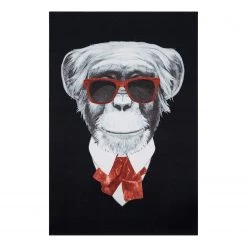 Andiamo Tapis Karl le singe - Polyamide - Rouge