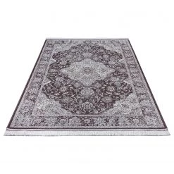 ELLE DECORATION Tapis Keshan Derya - Viscose / Coton - Marron - 160 x 230 cm -Tapis Soldes Boutique 1000300878 211019 11372600093 DETAILS P000000001000300878