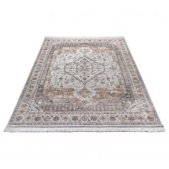 ELLE DECORATION Tapis Tabriz Madiha - Viscose / Coton - Marron - 95 x 140 cm 8 ELLE DECORATION Tapis Tabriz Madiha - Viscose / Coton - Marron - 95 x 140 cm -Tapis Soldes Boutique 1000300885 211019 113727000117 DETAILS P000000001000300885