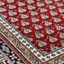 THEKO die markenteppiche Tapis Abbas Meraj - Laine vierge - Rouge - 140 x 200 cm -Tapis Soldes Boutique 1000301231 211117 17450304222 DETAILS P000000001000301231