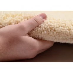 THEKO die markenteppiche Tapis en laine Royal Double I - Laine vierge - Blanc - 120 x 180 cm -Tapis Soldes Boutique 1000301274 211117 17450204182 DETAILS P000000001000301274