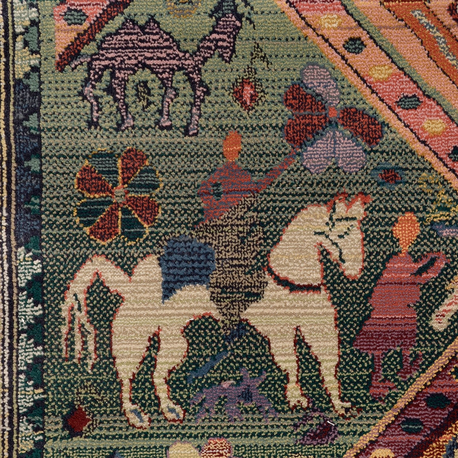 THEKO die markenteppiche Tapis Gabiro 13 - Polypropylène - Vert - 60 x 90 cm 5 THEKO die markenteppiche Tapis Gabiro 13 - Polypropylène - Vert - 60 x 90 cm – Image 3