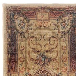 THEKO die markenteppiche Tapis de couloir Gabiro 856 - Polypropylène - Beige - 68 x 235 cm -Tapis Soldes Boutique 1000301402 211117 17270301163 DETAILS P000000001000301402