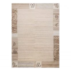 THEKO die markenteppiche Tapis en laine Nakarta 1033 - Laine vierge - Gris - 170 x 240 cm