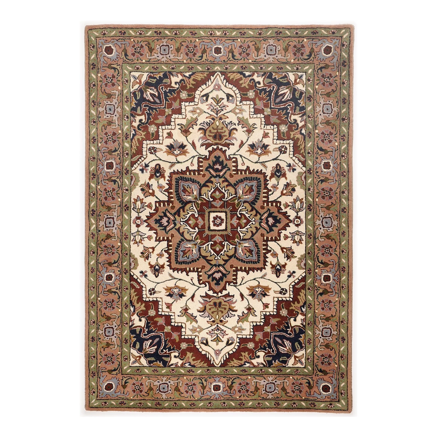 THEKO die markenteppiche Tapis en laine Royal Heriz I - Laine vierge - Marron - 160 x 230 cm 3 THEKO die markenteppiche Tapis en laine Royal Heriz I - Laine vierge - Marron - 160 x 230 cm