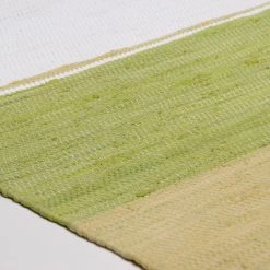 THEKO die markenteppiche Tapis de couloir Happy Design - Coton - Vert clair -Tapis Soldes Boutique 1000301480 211117 17180700218 DETAILS P000000001000301480