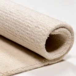 THEKO die markenteppiche Tapis en laine Nakarta - Laine vierge - Blanc - 70 x 140 cm -Tapis Soldes Boutique 1000301490 211117 17463405605 DETAILS P000000001000301490