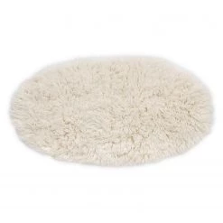 THEKO die markenteppiche Tapis en laine Flokos 2450 IV - Laine vierge - Naturel