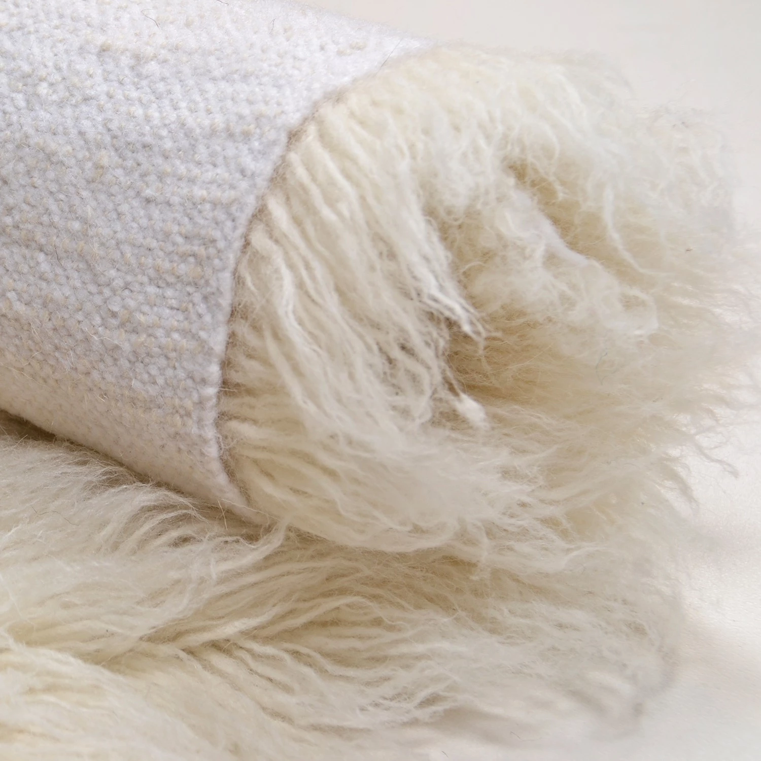 THEKO die markenteppiche Tapis en laine Flokos 2450 IV - Laine vierge - Naturel 6 THEKO die markenteppiche Tapis en laine Flokos 2450 IV - Laine vierge - Naturel – Image 4