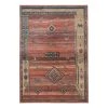 THEKO die markenteppiche Tapis Gabiro 002 - Polypropylène - Terracotta - 68 x 135 cm -Tapis Soldes Boutique 1000301539 211117 17274101207 IMAGE P000000001000301539