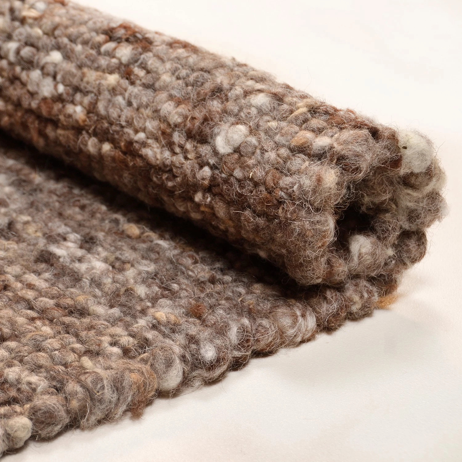 THEKO die markenteppiche Tapis en laine Berberina Super - Laine vierge - Marron - 60 x 90 cm 5 THEKO die markenteppiche Tapis en laine Berberina Super - Laine vierge - Marron - 60 x 90 cm – Image 3