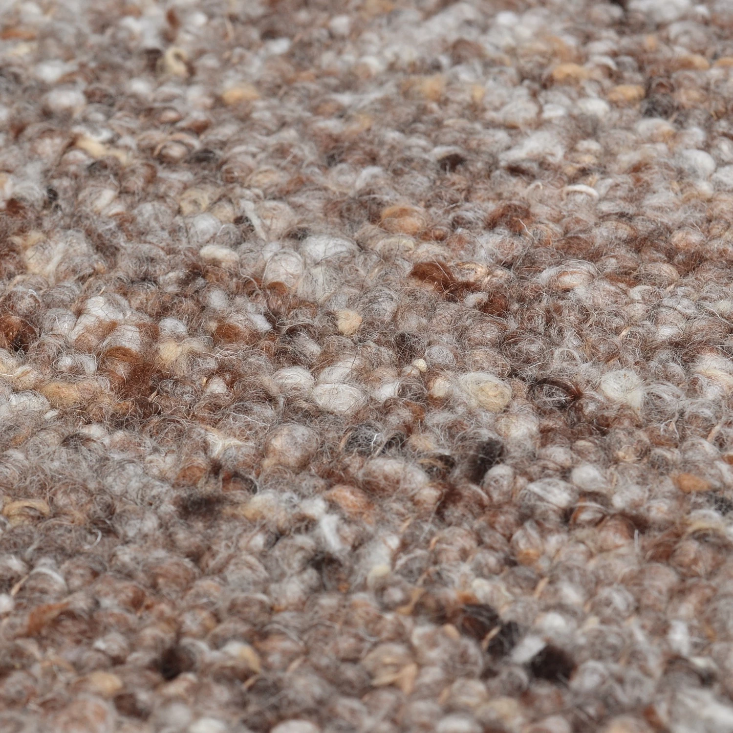 THEKO die markenteppiche Tapis en laine Berberina Super - Laine vierge - Marron - 60 x 90 cm 8 THEKO die markenteppiche Tapis en laine Berberina Super - Laine vierge - Marron - 60 x 90 cm – Image 6