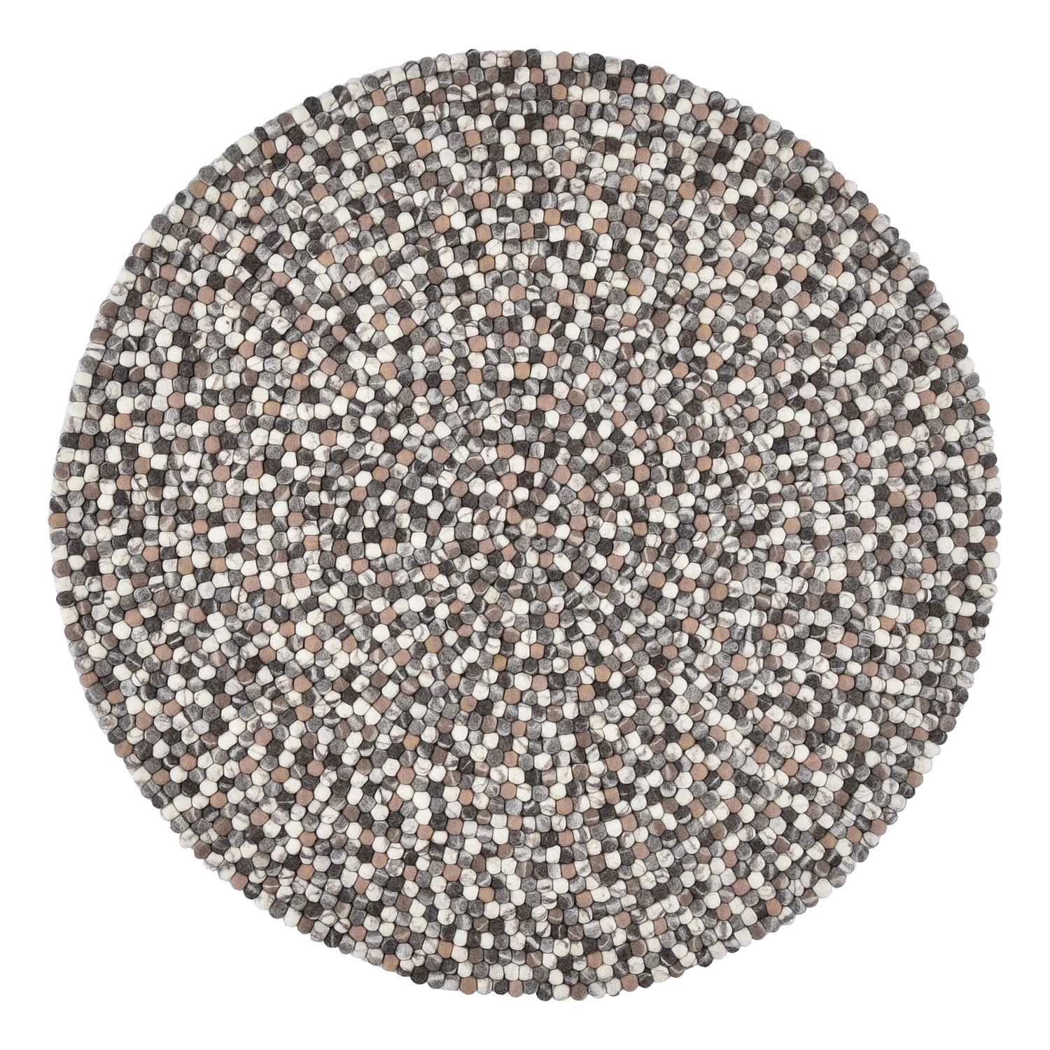 THEKO die markenteppiche Tapis en laine Felty 2.2 I - Laine vierge - Gris 3 THEKO die markenteppiche Tapis en laine Felty 2.2 I - Laine vierge - Gris