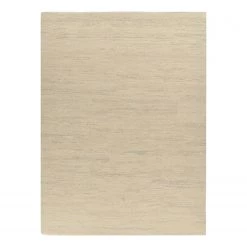 THEKO die markenteppiche Tapis en laine Hadj I - Laine vierge - Crème - 60 x 120 cm