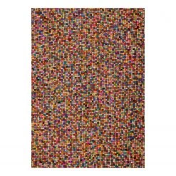 THEKO die markenteppiche Tapis en laine Felty 2.2 II - Laine vierge - Multicolore - 40 x 60 cm