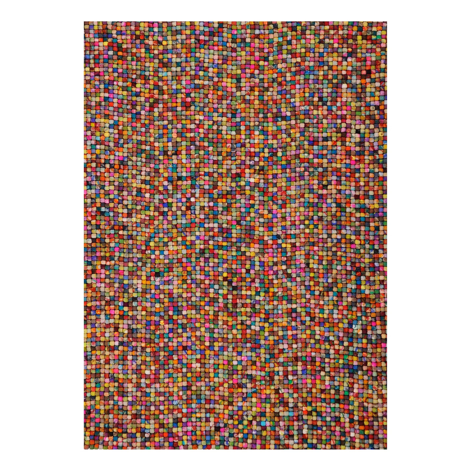 THEKO die markenteppiche Tapis en laine Felty 2.2 II - Laine vierge - Multicolore - 40 x 60 cm 3 THEKO die markenteppiche Tapis en laine Felty 2.2 II - Laine vierge - Multicolore - 40 x 60 cm