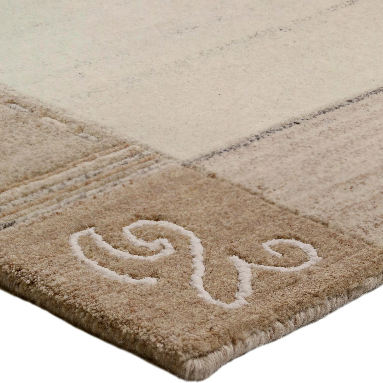 THEKO die markenteppiche Tapis en laine Royal Natur 1033 - Laine vierge - Gris - 60 x 90 cm 6 THEKO die markenteppiche Tapis en laine Royal Natur 1033 - Laine vierge - Gris - 60 x 90 cm – Image 4