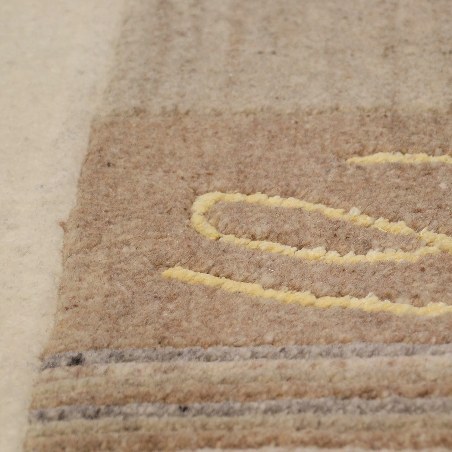 THEKO die markenteppiche Tapis en laine Royal Natur 1033 - Laine vierge - Gris - 60 x 90 cm 7 THEKO die markenteppiche Tapis en laine Royal Natur 1033 - Laine vierge - Gris - 60 x 90 cm – Image 5