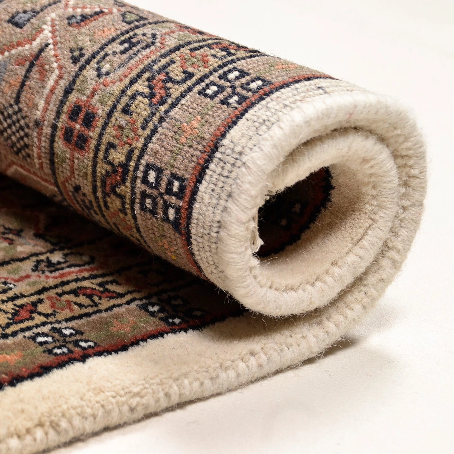 THEKO die markenteppiche Tapis en laine Chandi I - Laine vierge - Marron - 60 x 90 cm 9 THEKO die markenteppiche Tapis en laine Chandi I - Laine vierge - Marron - 60 x 90 cm – Image 7