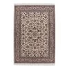 THEKO die markenteppiche Tapis en laine Benares Isfahan - Laine vierge - Beige - 140 x 200 cm