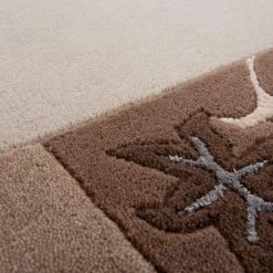 THEKO die markenteppiche Tapis en laine Royal Ganges I - Laine / Viscose - Beige - 190 x 290 cm -Tapis Soldes Boutique 1000301761 211117 17441603450 DETAILS P000000001000301761