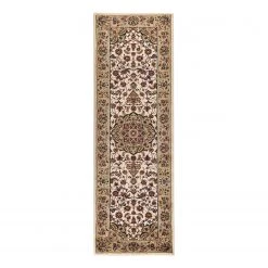 THEKO die markenteppiche Tapis de couloir Hamadan - Polypropylène - Camel