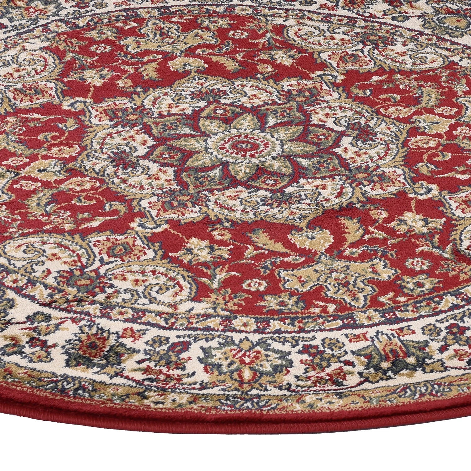 THEKO die markenteppiche Tapis Hamadan II - Polypropylène - Rouge 5 THEKO die markenteppiche Tapis Hamadan II - Polypropylène - Rouge – Image 3