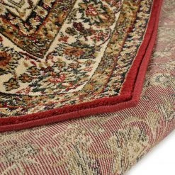 THEKO die markenteppiche Tapis Hamadan I - Polypropylène - Rouge - 160 x 230 cm -Tapis Soldes Boutique 1000301855 211117 17303601570 DETAILS P000000001000301855
