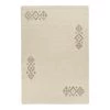 THEKO die markenteppiche Tapis en laine Taza Royal III - Laine vierge pure - Blanc - 140 x 200 cm -Tapis Soldes Boutique 1000301876 211117 17391702493 IMAGE P000000001000301876