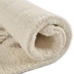 THEKO die markenteppiche Tapis en laine Taza Royal III - Laine vierge pure - Blanc - 140 x 200 cm -Tapis Soldes Boutique 1000301876 211117 17392102569 DETAILS P000000001000301876