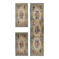 THEKO die markenteppiche Descente de lit Gabiro 72 (3 éléments) - Polypropylène - Multicolore