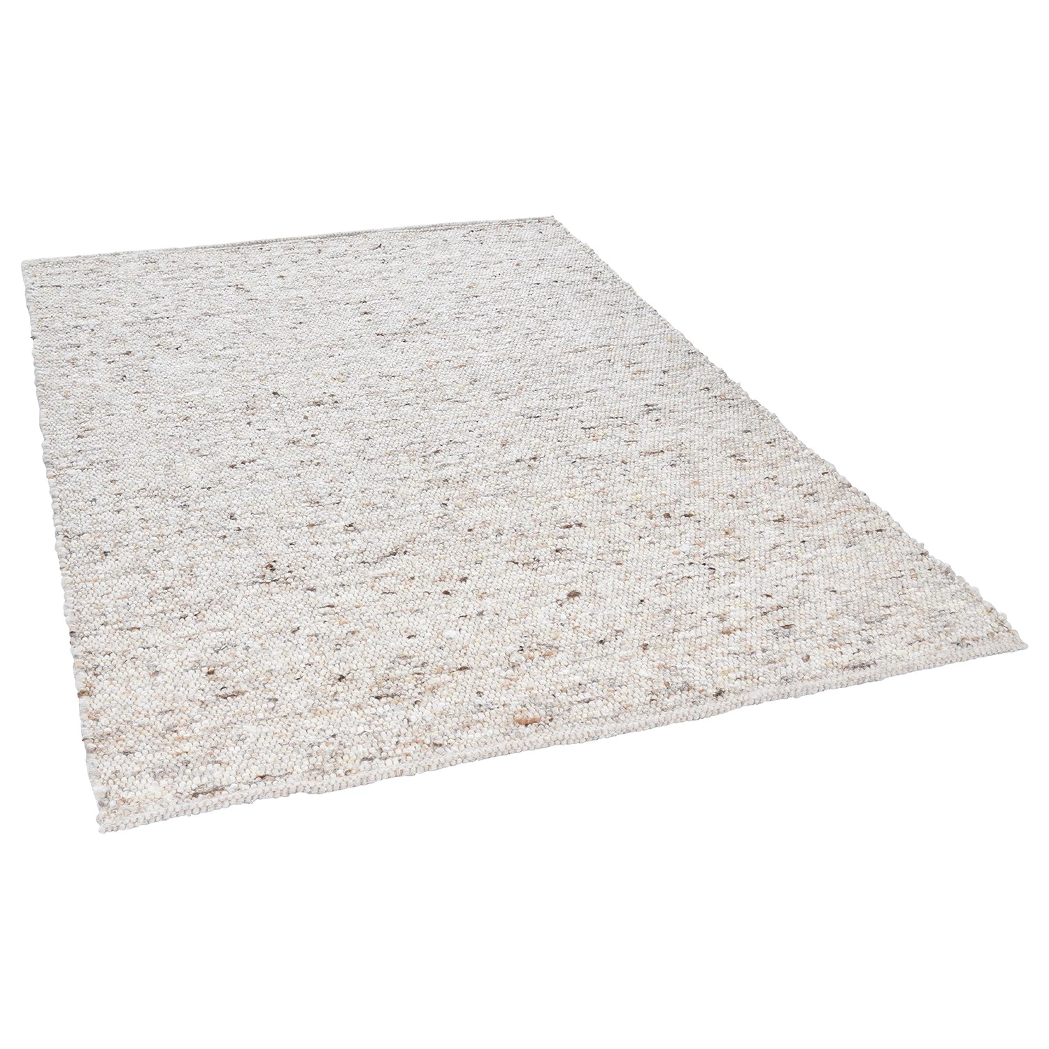 THEKO die markenteppiche Tapis en laine Alpages - Laine vierge - Sable - 90 x 160 cm 5 THEKO die markenteppiche Tapis en laine Alpages - Laine vierge - Sable - 90 x 160 cm – Image 3