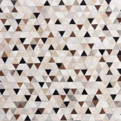 THEKO die markenteppiche Tapis en peau Kobe I - Cuir - Naturel / Multicolore - 70 x 140 cm -Tapis Soldes Boutique 1000301973 211117 17464605794 DETAILS P000000001000301973