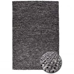 THEKO die markenteppiche Tapis en laine Arlberg - Laine vierge - Gris - 140 x 200 cm 14 THEKO die markenteppiche Tapis en laine Arlberg - Laine vierge - Gris - 140 x 200 cm -Tapis Soldes Boutique 1000302028 211117 17461205260 DETAILS P000000001000302028