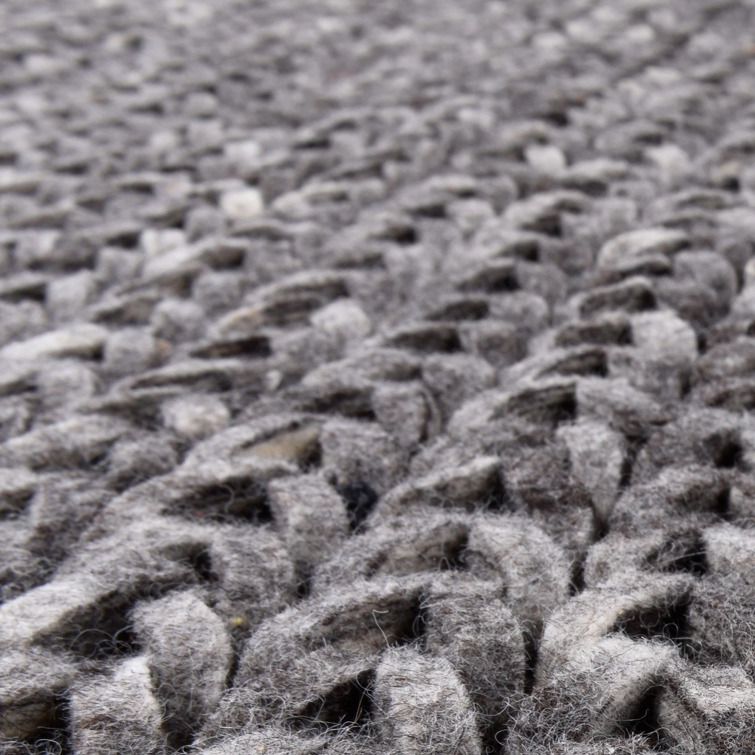 THEKO die markenteppiche Tapis en laine Arlberg - Laine vierge - Gris - 140 x 200 cm 7 THEKO die markenteppiche Tapis en laine Arlberg - Laine vierge - Gris - 140 x 200 cm – Image 5