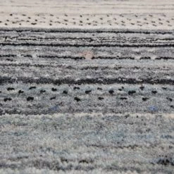 THEKO die markenteppiche Tapis en laine Nebraska Dessin 2828 - Laine vierge - Multicolore - 190 x 290 cm -Tapis Soldes Boutique 1000302032 211117 17435503112 DETAILS P000000001000302032