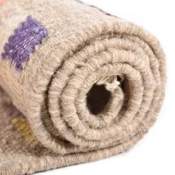 THEKO die markenteppiche Tapis en laine Kelim Royal II - Laine vierge / Coton - Beige -Tapis Soldes Boutique 1000302034 211117 17464705817 DETAILS P000000001000302034