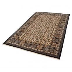 THEKO die markenteppiche Tapis en laine Saharna 6428 - Laine vierge - Bleu - 160 x 230 cm -Tapis Soldes Boutique 1000302193 211117 17443203694 DETAILS P000000001000302193