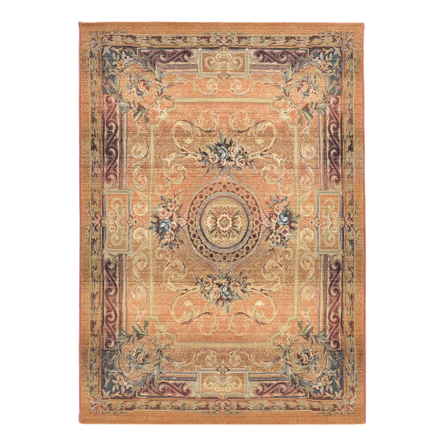 THEKO die markenteppiche Tapis Gabiro 856 I - Polypropylène - Orange - 68 x 135 cm 3 THEKO die markenteppiche Tapis Gabiro 856 I - Polypropylène - Orange - 68 x 135 cm