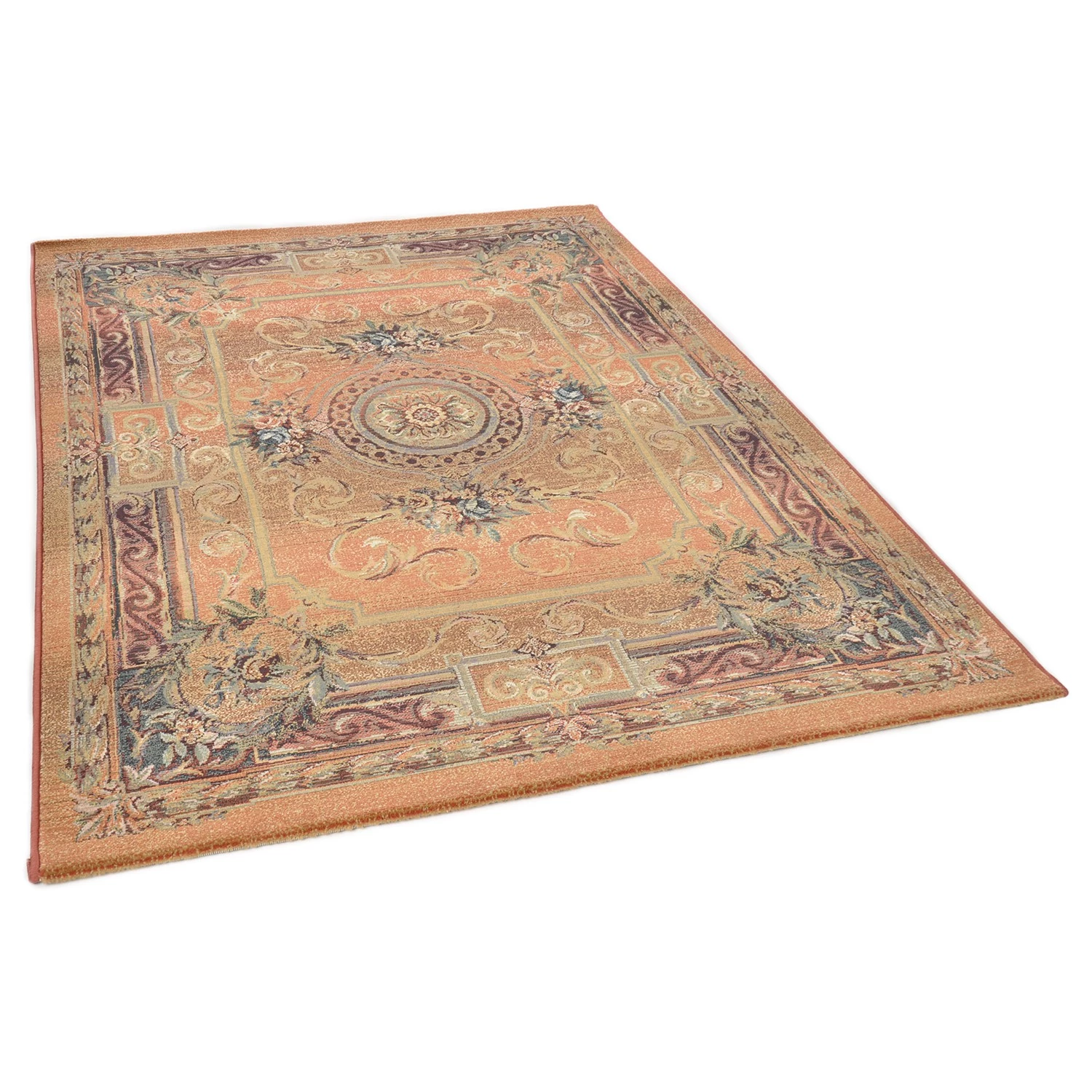THEKO die markenteppiche Tapis Gabiro 856 I - Polypropylène - Orange - 68 x 135 cm 4 THEKO die markenteppiche Tapis Gabiro 856 I - Polypropylène - Orange - 68 x 135 cm – Image 2