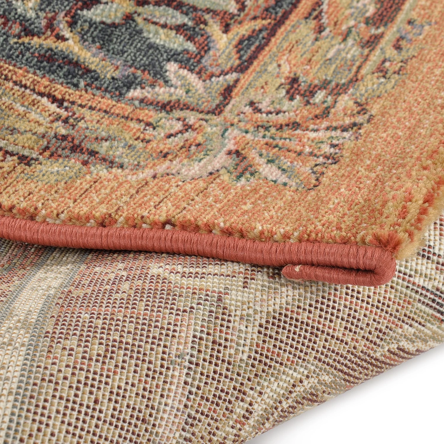 THEKO die markenteppiche Tapis Gabiro 856 I - Polypropylène - Orange - 68 x 135 cm 6 THEKO die markenteppiche Tapis Gabiro 856 I - Polypropylène - Orange - 68 x 135 cm – Image 4