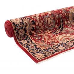 THEKO die markenteppiche Tapis en laine Saharna 6650 - Laine vierge - Rouge - 80 x 145 cm -Tapis Soldes Boutique 1000302278 211117 17444303879 DETAILS P000000001000302278